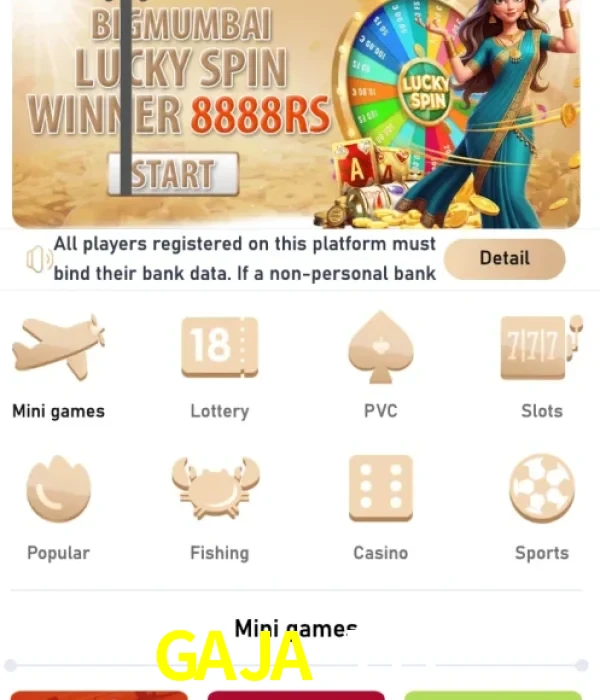 GAJA 777 login